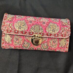 Boho Pink Crossbody Purse